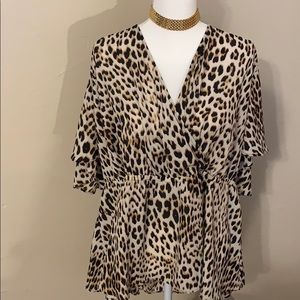 NWT Animal Print Shirt